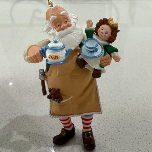 HALLMARK Keepsake Toymaker Santa Collector's Series 2001 - Picture 5 of 8